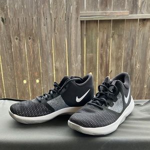 Nike Air Precision II Basketball Shoes Black/White